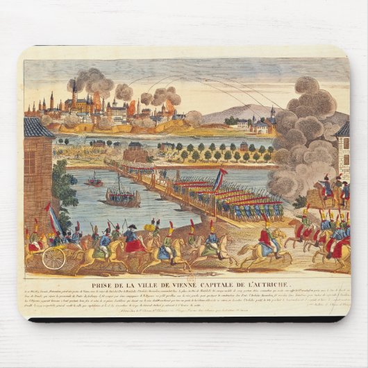ウィーンの包囲、1809年5月10日 マウスパッド (正面)