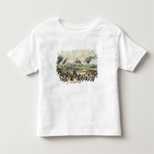 ウィーンの包囲、1848年10月28日 トドラーTシャツ (正面)