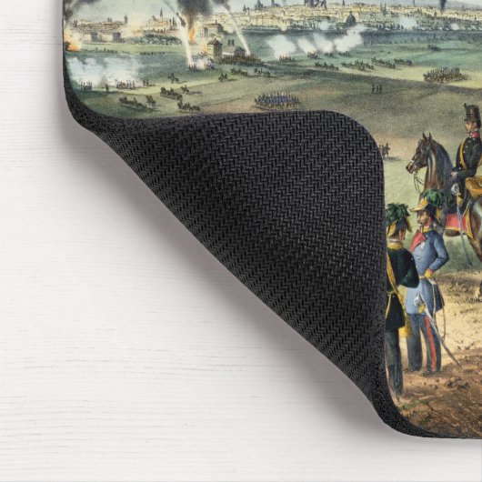 ウィーンの包囲、1848年10月28日 マウスパッド (コーナー)