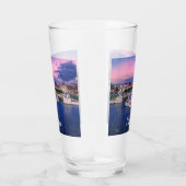 ウィーンの噴水に沈む夕日 タンブラーグラス (右)