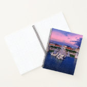 ウィーンの噴水に沈む夕日 ノートブック (内部)