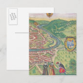 ウィーンの地図 ポストカード (正面/裏面)