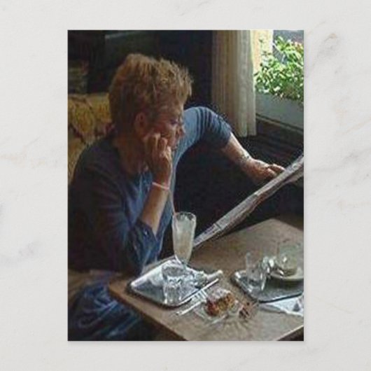 ウィーンの女性カフェsq.jpg ポストカード (正面)