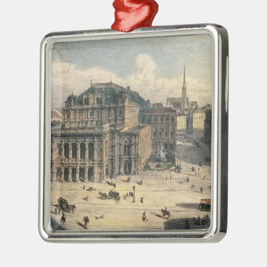 ウィーンの州のオペラハウス、c.1869 メタルオーナメント (左)