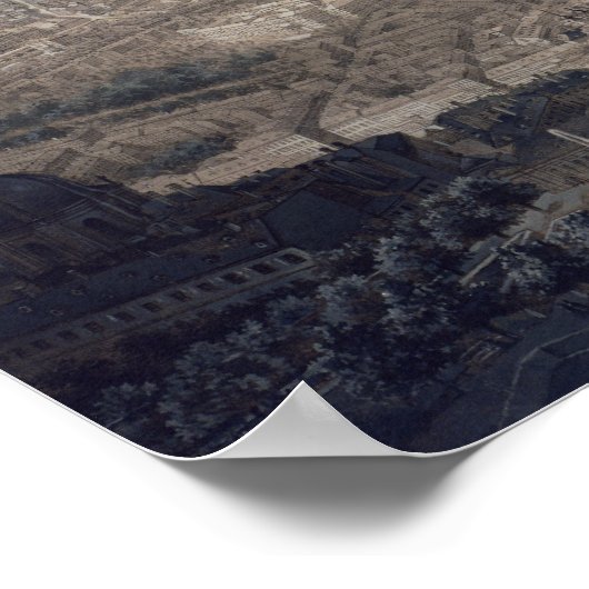 ウィーンの景色, c.1860 ポスター (角)