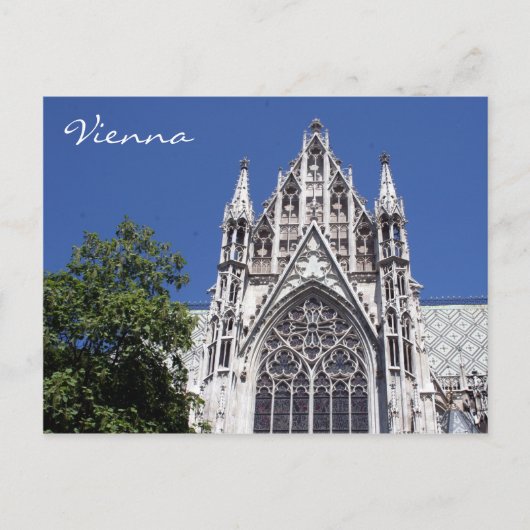 ウィーンの歌声 ポストカード (正面)