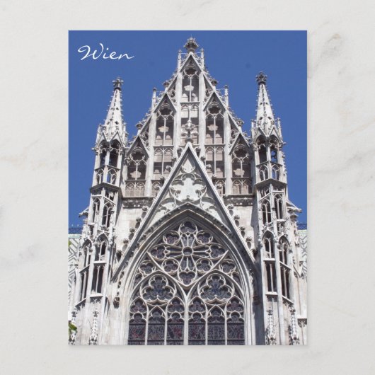 ウィーンの誓願教会フロント ポストカード (正面)