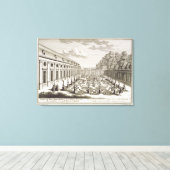 ウィーンの近くの花園の眺め、'ヴォルステル キャンバスプリント (インサイチュ (ウッドフロア))