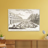 ウィーンの近くの花園の眺め、'ヴォルステル キャンバスプリント (インサイチュ (リビング))