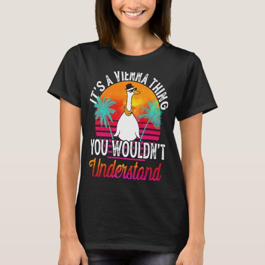 ウィーンの雰囲気を理解できないのは Tシャツ (正面)