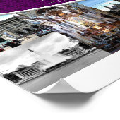 ウィーンの風景が描かれたポスター ポスター (角)