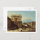 ウィーンのFreyung、北西からの眺め、c. ポストカード (正面/裏面)