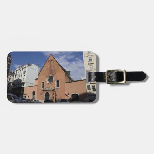 ウィーンエステライヒ・カプツィンキルシュ ラゲッジタグ (正面横)