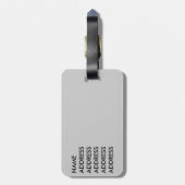 ウィーンエステライヒ・カプツィンキルシュ ラゲッジタグ (裏面縦)