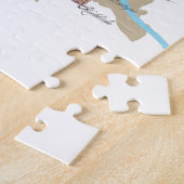 ウィーンオーストリアの地図の概観 ジグソーパズル (側面)