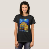 ウィーンオーストリアウィーン州オペラヴァンゴッホ Tシャツ (正面フル)