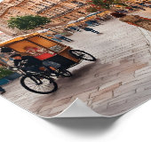 ウィーンオーストリアウォーター色 ポスター (角)