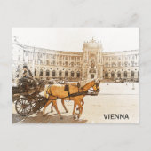 ウィーンオーストリアシティパノラマビュー ポストカード (正面)