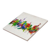 ウィーンオーストリアスカイライン タイル (側面)