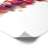 ウィーンオーストリアスカイライン ポスター (角)