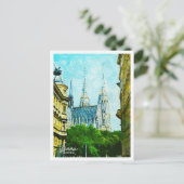 ウィーンオーストリアビューティフル油シティ ポストカード (スタンド正面)