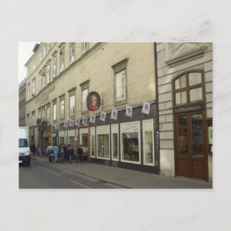 ウィーンオーストリアモーツァルト ポストカード