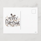 ウィーンオーストリアヨーロッパ旅行クリスマス シーズンポストカード (裏面)