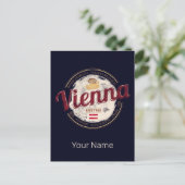 ウィーンオーストリアヴィンテージキャピタルヴィエンネーズメランゲ シーズンポストカード (スタンド正面)