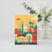 ウィーンオーストリアヴィンテージ旅行観光土産 ポストカード (スタンド正面)