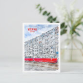 ウィーンオーストリア名勝トラベルウォーター色 ポストカード (スタンド正面)