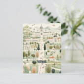 ウィーンオーストリア旅行 ポストカード (スタンド正面)