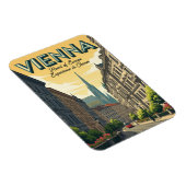 ウィーンオーストリア旅行 マグネット (右側)