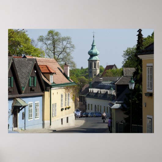 ウィーンオーストリア，グラインジング ポスター (正面)