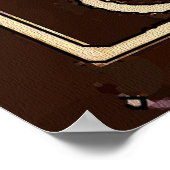 ウィーンカフェサインヴィンテージ ポスター (角)