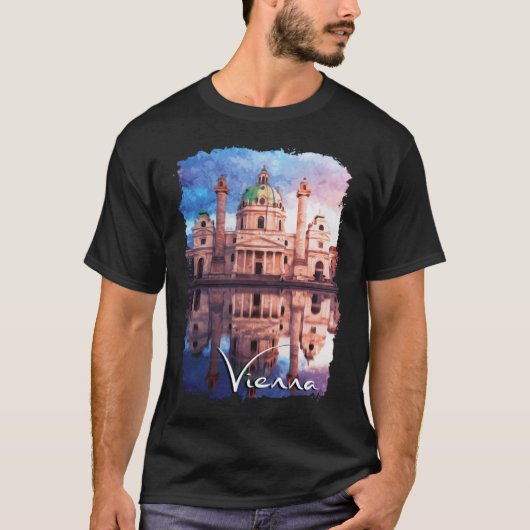 ウィーンシティオーストリアウィーンウィーン1 Tシャツ (正面)