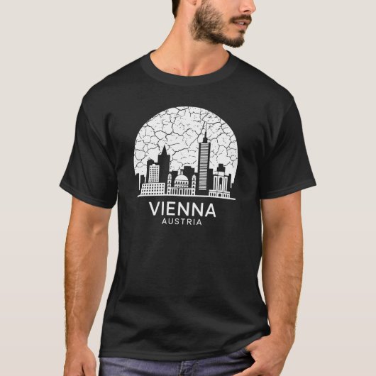ウィーンシティオーストリア Tシャツ (正面)