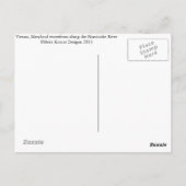 ウィーンメリーランドウォーターフロント – ナンティコーク川 ポストカード (裏面)