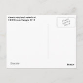 ウィーンメリーランドウォーターフロント ポストカード (裏面)