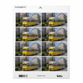 ウィーンリングや輪トラム ラベル (フルシート)