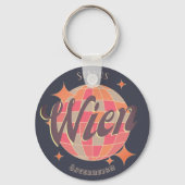 ウィーンヴィエナオステライヒオーストリアレトロ キーホルダー (裏面)