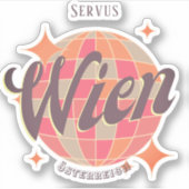ウィーンヴィエナオステライヒオーストリアレトロ シール (正面)
