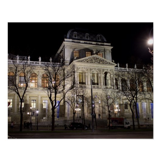 ウィーン大学オーストリア ポスター (正面)