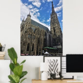 ウィーン大聖堂 ポスター (ホームオフィス)