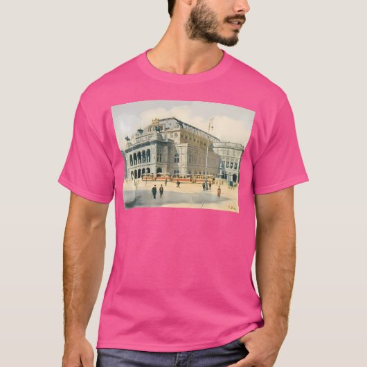 ウィーン州オペラハウス Tシャツ (正面)