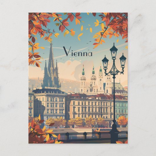 ウィーン旅行 ポストカード (正面)