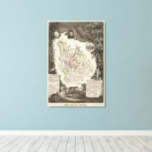 ウィーン省 キャンバスプリント (インサイチュ (ウッドフロア))