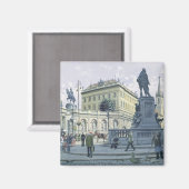 ウィーン，アルベルティーナ マグネット (正面/裏面)