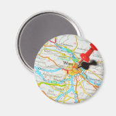 ウィーン、ウィーン、オーストリア マグネット (正面/裏面)