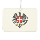 ウィーン（ウィーン）市街の紋章 カーエアーフレッシュナー (裏面)