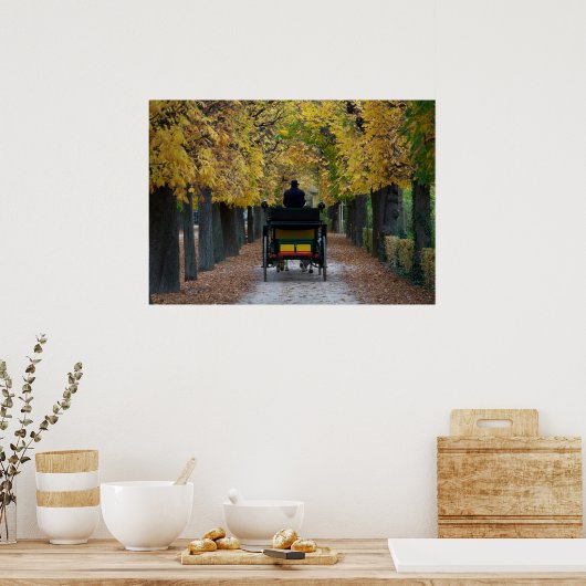 ウィーン・オステライヒ・シェーンブルンのフィエーカーズ ポスター (キッチン)